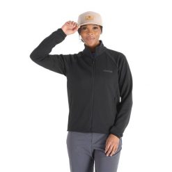Bluza rozpinana damska Marmot Leconte Fleece Hoody. Czarne bluzy damskie Marmot, s, bez wzorów, bez kaptura. Za 339.99 zł.