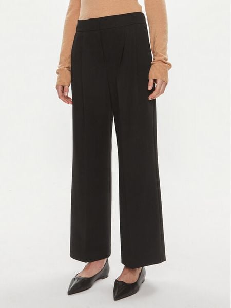 2NDDAY Spodnie materiałowe Miles 2000160151 Czarny Regular Fit. Czarne spodnie materiałowe damskie 2NDDAY, bez wzorów, z materiału. Za 549.99 zł.