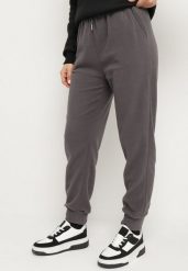 Szare Spodnie Dresowe z Gumką w Pasie Shimbi. Szare spodnie dresowe damskie Born2be, xl, bez wzorów, z dresówki. Za 29.99 zł.