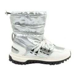 Buty śniegowce Colmar Warmer Freeze 204 srebrny. Szare śniegowce damskie z gumy, przed kolano. Za 518.78 zł.