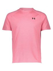 Under Armour Koszulka sportowa w kolorze jasnoróżowym rozmiar: XXL. Różowe koszulki sportowe damskie Under Armour, xxl, bez wzorów, z materiału, bez ramiączek, outdoorowe. Za 89.95 zł.