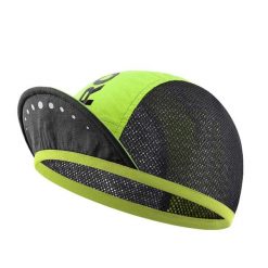 Czapka rowerowa Rockbros z daszkiem, pokrowiec na kask - zielona. Zielone czapki z daszkiem damskie ROCKBROS, na lato, bez wzorów, z materiału. Za 82.00 zł.