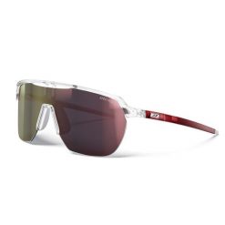 Okulary rowerowe JULBO FREQUENCY crystal/czerwone | Spectron cat 3. Czerwone okulary przeciwsłoneczne damskie JULBO. Za 469.00 zł.