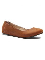 Comfortfusse Skórzane baleriny w kolorze brązowym rozmiar: 36. Brązowe balerinki damskie Comfortfüße, bez wzorów, ze skóry. Za 252.99 zł.