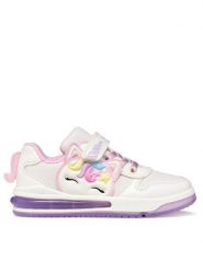 Geox Sneakersy J Sketlite Girl J65NWB 0EWBC C0406 M Biały. Białe buty sportowe dziewczęce Geox, bez wzorów, ze skóry, bez zapięcia. Za 269.99 zł.