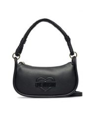 LOVE MOSCHINO Torebka JC4098PP1OLL0000 Czarny. Czarne torebki klasyczne damskie Love Moschino, ze skóry, bez dodatków. Za 1,099.00 zł.