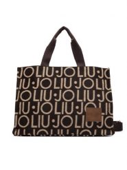 Liu Jo Torebka 2F6037 T2742 Brązowy. Brązowe shopper bag Liu Jo, bez wzorów, z materiału, bez dodatków. Za 469.99 zł.
