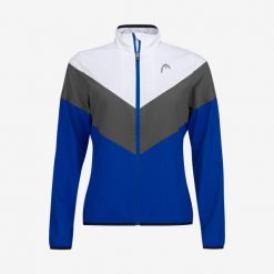 Kurtka damska CLUB 22. Niebieskie kurtki sportowe damskie Head, xl, bez wzorów, bez kaptura. W wyprzedaży za 203.00 zł.