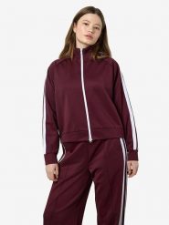 Noisy may Bluza w kolorze bordowym rozmiar: XS. Różowe bluzy damskie Noisy may, xs, bez wzorów, bez kaptura. Za 60.88 zł.