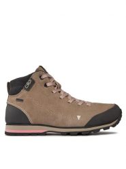 CMP Trekkingi 38Q4596 Beżowy. Brązowe obuwie sportowe damskie CMP, ze skóry, bez zapięcia. Za 379.99 zł.