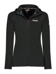 Canadian Peak Kurtka polarowa "Tugoodeak" w kolorze czarnym rozmiar: L. Czarne kurtki damskie Canadian Peak, l, bez wzorów, z polaru, bez kaptura. Za 91.34 zł.