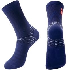 Skarpetki rowerowe kolarskie antybakteryjne Rockbros RB4900 unisex. Czerwone skarpetki damskie ROCKBROS, bez wzorów. Za 29.90 zł.