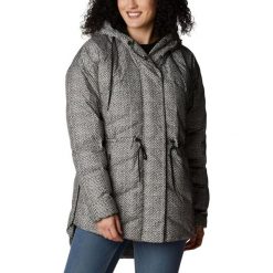 Kurtka puchowa damska Columbia Icy Heights II Down Novelty. Szare kurtki damskie Columbia, na zimę, xl, bez wzorów, z puchu, bez kaptura. W wyprzedaży za 899.00 zł.