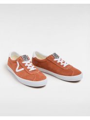 Vans Skórzane sneakersy w kolorze jasnobrązowym rozmiar: 40. Brązowe obuwie sportowe damskie Vans, bez zapięcia. Za 162.87 zł.