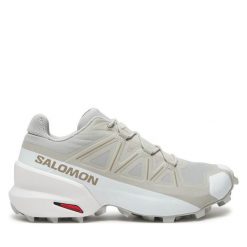 Buty do biegania Salomon. Białe obuwie sportowe treningowe Salomon, do biegania. Za 619.99 zł.