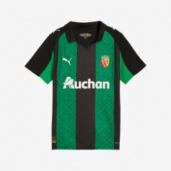Koszulka piłkarska Puma RC Lens 24/25 wyjazdowa. Bluzki damskie Puma, m, bez wzorów, ze lnu, bez kołnierzyka, bez ramiączek. Za 389.99 zł.