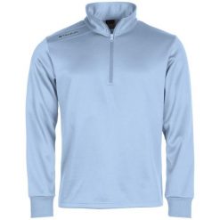 Bluza dresowa z pół zamkiem błyskawicznym Stanno Field. Niebieskie bluzy damskie STANNO, l, bez wzorów, z dresówki, bez kaptura. Za 167.50 zł.