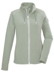 Killtec Kurtka polarowa "KOS 24" w kolorze zielonym rozmiar: 40. Zielone kurtki damskie Killtec, bez wzorów, z polaru, bez kaptura. Za 114.98 zł.