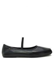Tory Burch Baleriny Runway Ballet 157625 Czarny. Czarne balerinki damskie Tory Burch, bez wzorów, ze skóry. Za 939.99 zł.