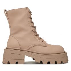 Trapery ONLY. Brązowe trapery damskie Only, bez zapięcia. Za 349.99 zł.