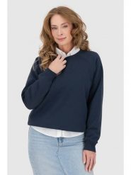 Alife and kickin Bluza w kolorze granatowym rozmiar: XS. Niebieskie bluzy damskie Alife and Kickin, xs, bez wzorów, bez kaptura. Za 79.96 zł.