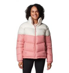 Damska kurtka Columbia Puffect II Colorblock Jacket 2088481629. Czerwone kurtki damskie Columbia, xs, bez wzorów, z materiału, bez kaptura. Za 437.76 zł.