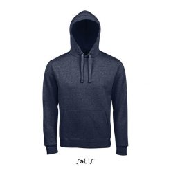 Bluza z kapturem Sol's Spencer. Niebieskie bluzy damskie SOL'S, s, bez wzorów, z bawełny, z kapturem. Za 189.00 zł.