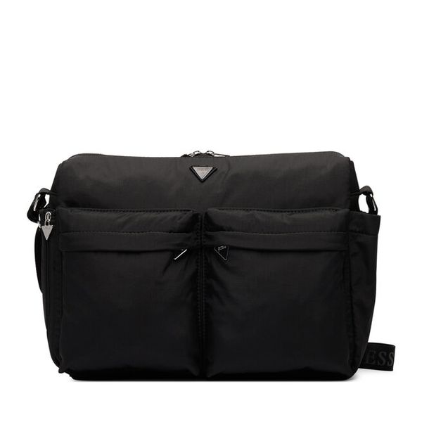 Torebka Guess. Czarne torebki klasyczne damskie Guess, bez dodatków. Za 344.99 zł.
