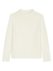 Marc O´Polo Sweter w kolorze kremowym rozmiar: XL. Brązowe swetry klasyczne damskie xl, z bawełny, bez kołnierzyka. Za 152.98 zł.