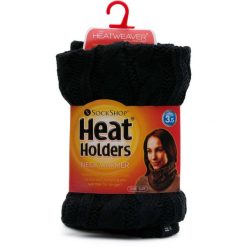 Heat Holders Damski Komin Na Szyję Czarny — Uniwersalny Rozmiar. Czarne kominy damskie HEAT HOLDERS, bez wzorów. Za 160.99 zł.
