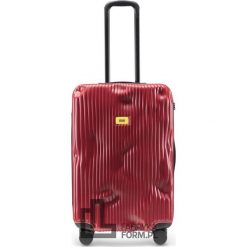 Walizka Stripe średnia Alfa Red. Czerwone walizki Crash Baggage, bez wzorów, średnie. Za 1,692.00 zł.