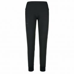 Damskie spodnie do biegania Kilpi HEYES-W. Czarne spodnie sportowe damskie Kilpi, xs, bez wzorów, z dresówki, do biegania. Za 273.99 zł.