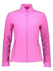 Jack Wolfskin Kurtka polarowa "Taunus" w kolorze różowym rozmiar: XS. Różowe kurtki damskie Jack Wolfskin, xs, bez wzorów, z polaru, bez kaptura. Za 194.95 zł.