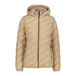 Kurtka puchowa z kapturem 3M™ Thinsulate™ damska CMP. Niebieskie kurtki damskie CMP, m, bez wzorów, z materiału, z kapturem. Za 525.00 zł.