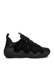 SHAQ Sneakersy C-4X AQ95035W-BY Czarny. Czarne obuwie sportowe damskie Shaq, z meshu, bez zapięcia. Za 269.99 zł.