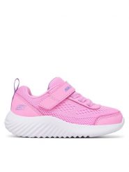 Skechers Sneakersy Bounder-Free and Easy 303622N/PINK Różowy. Czerwone buty sportowe dziewczęce Skechers, z materiału, bez zapięcia. Za 119.99 zł.