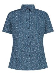 Cmp Koszula funkcyjna w kolorze granatowym rozmiar: 44. Niebieskie koszule damskie CMP, bez wzorów, z materiału, bez kołnierzyka, bez ramiączek. Za 88.64 zł.