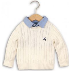 Minoti Chłopięcy Sweter Z Koszulą 104 - 110 Beżowy. Brązowe koszule chłopięce Minoti. Za 115.00 zł.