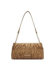 LOVE MOSCHINO Torebka JC4089PP1PLU0105 Beżowy. Brązowe torebki klasyczne damskie Love Moschino, ze skóry, bez dodatków. Za 659.99 zł.