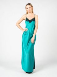 Pinko Sukienka "Arneis" | 101411 A0VB | Kobieta | Zielony. Zielone sukienki damskie Pinko, bez wzorów, z koronki, bez ramiączek. W wyprzedaży za 419.00 zł.