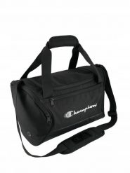 Torba Champion XS Duffel. Czarne torby sportowe Champion, bez wzorów, z materiału. Za 108.99 zł.