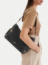 Beverly Hills Polo Club Torebka CEO-BHPC-C-011-09 Czarny. Czarne torebki klasyczne damskie Beverly Hills Polo Club, z materiału, bez dodatków. Za 259.99 zł.