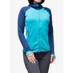Bluza z kapturem damska Mountain Equipment Eclipse Hooded Jacket. Niebieskie bluzy damskie MOUNTAIN EQUIPMENT, l, bez wzorów, z kapturem. Za 517.74 zł.