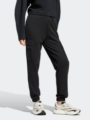 Adidas Spodnie dresowe w kolorze czarnym rozmiar: M. Czarne spodnie dresowe damskie Adidas, m, bez wzorów, z dresówki. Za 178.37 zł.