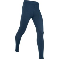 Legginsy termoaktywne sportowe, długie, LEVEL 3 bonprix ciemnoniebieski melanż. Niebieskie legginsy damskie bonprix, melanż. Za 74.99 zł.