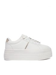 Guess Sneakersy CEO-VGG10AW2026 Biały. Białe buty sportowe dziewczęce Guess, ze skóry, bez zapięcia. Za 199.99 zł.