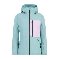 Damska kurtka narciarska Protest Salut. Niebieskie kurtki damskie Protest, na zimę, bez wzorów, bez kaptura. W wyprzedaży za 813.00 zł.