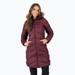 Kurtka puchowa damska Marmot Montreaux Coat. Brązowe kurtki damskie Marmot, xs, bez wzorów, z puchu, bez kaptura. Za 639.99 zł.