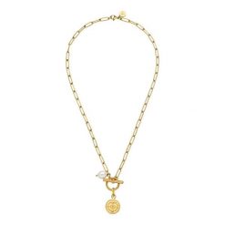 Purelei Purelei Zestaw Naszyjników Makani Naszyjniki 1 ct Damski. Czerwone naszyjniki damskie Purelei, z perłą, pozłacane. Za 303.29 zł.