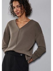 Street One Bluza w kolorze brązowym rozmiar: 34. Brązowe bluzy damskie Street One, bez wzorów, bez kaptura. Za 122.96 zł.